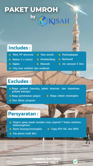 Jadwal Keberangkatan Kisah Travel